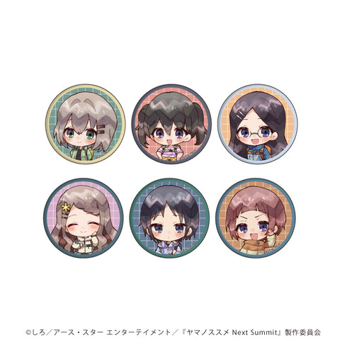 『ヤマノススメ Next Summit』缶バッジ 03/BOX (全6種)(ミニキャライラスト)